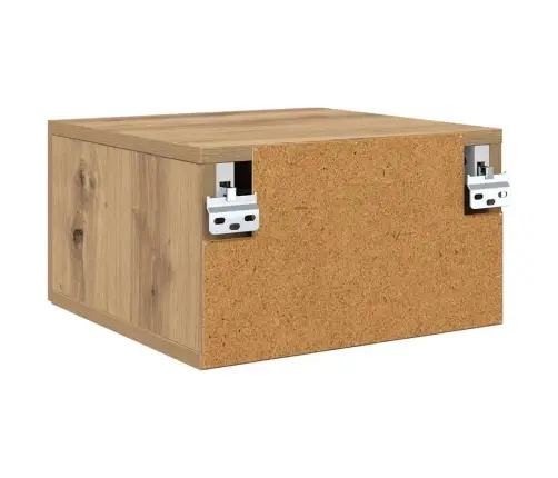 Nakts Skapītis 2 Pcs Amatnieku Ozola 35 X 35 X 20 Cm Vidaxl