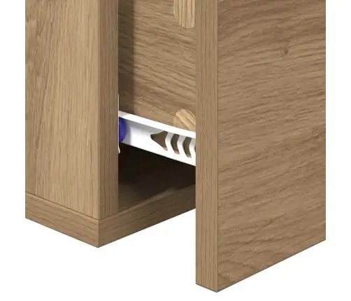 Nakts Skapītis Ar Atvilktni Amatnieku Ozola 35 X 35 X 20 Cm Vidaxl