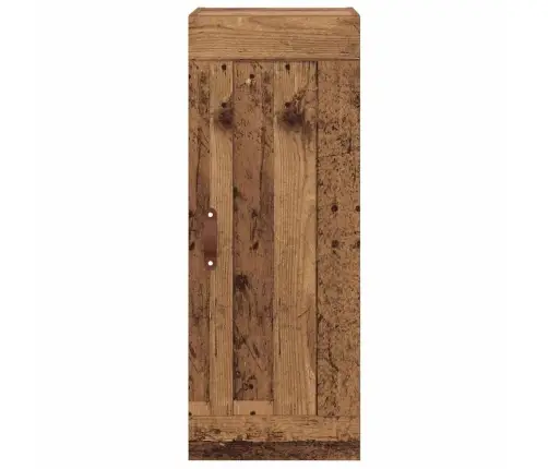 Sienas Skapis Vecs Koks 34,5 X 34 X 90 Cm Inženierijas Koks Vidaxl
