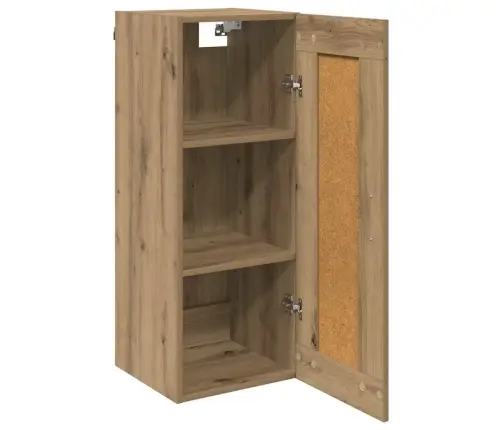 Sienas Skapis Artisānā Ozols 34,5 X 34 X 90 Cm Vidaxl