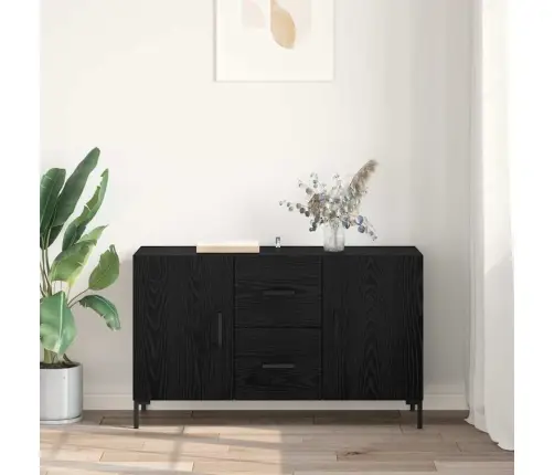 Kõide Sahtliga Must Tamm 100 X 36 X 60 Cm Tehispuit