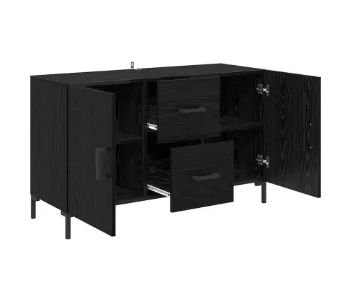 Kõide Sahtliga Must Tamm 100 X 36 X 60 Cm Tehispuit