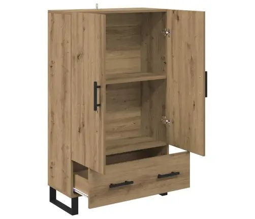 Augstais Skapītis Artisānā Ozols 69,5 X 30 X 115 Cm Vidaxl