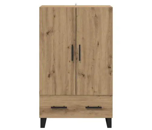 Augstais Skapītis Artisānā Ozols 69,5 X 30 X 115 Cm Vidaxl