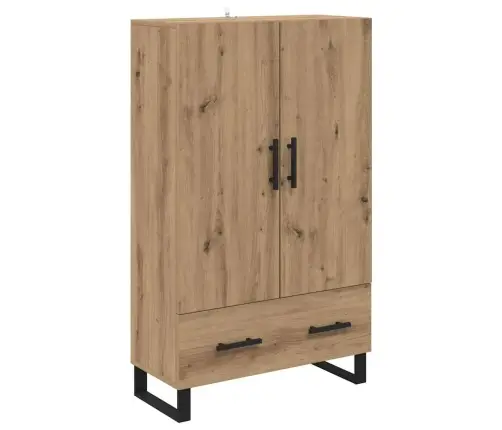 Augstais Skapītis Artisānā Ozols 69,5 X 30 X 115 Cm Vidaxl