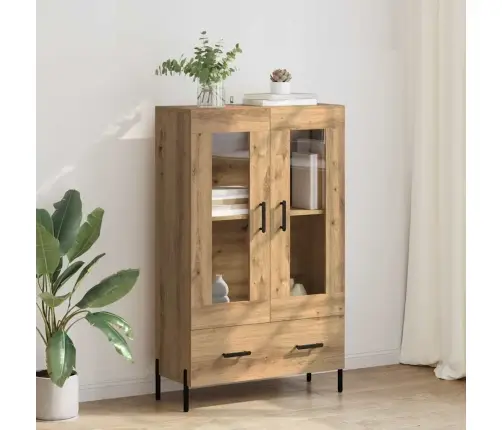 Augstais Skapītis Corona Artisānā Ozols 69,5 X 31 X 115 Cm Vidaxl