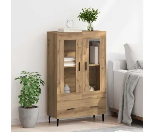 Augstais Skapītis Artisānā Ozols 69,5 X 31 X 115 Cm Vidaxl