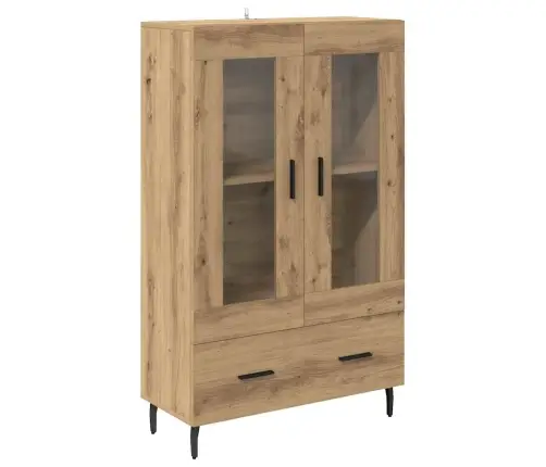 Augstais Skapītis Artisānā Ozols 69,5 X 31 X 115 Cm Vidaxl