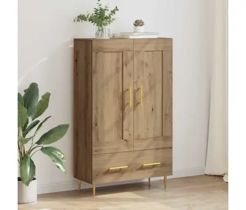 Augstais Skapītis Artisānā Ozols 69,5 X 31 X 115 Cm Vidaxl