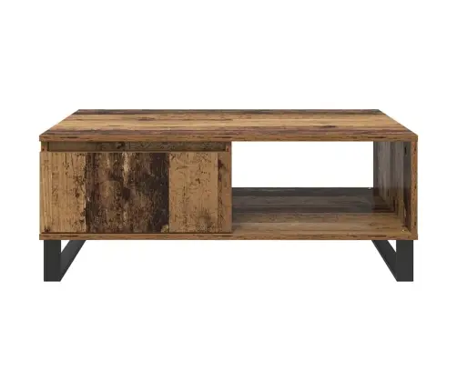 Kohvilaud Sahtliga Vana Puit 90 X 60 X 35 Cm Tehispuit