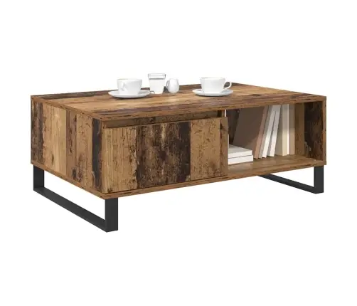 Kohvilaud Sahtliga Vana Puit 90 X 60 X 35 Cm Tehispuit