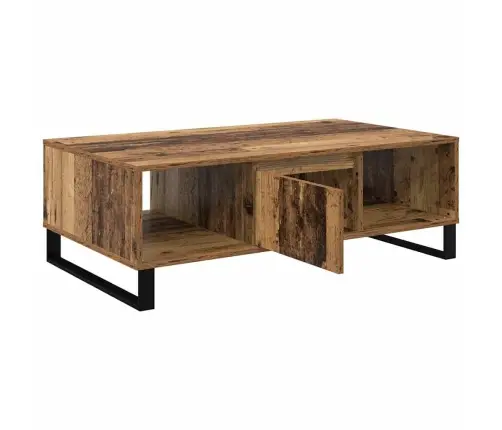 Kafijas Galdiņš Vecs Koks 104 X 60 X 35 Cm Inženierijas Koks Vidaxl