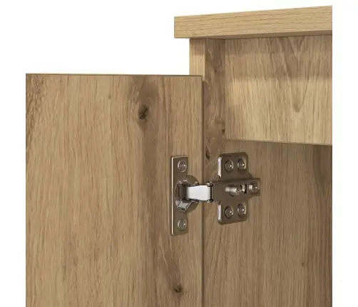 Puse Artisānā Ozols 60 X 35 X 70 Cm Inženierijas Koks Vidaxl