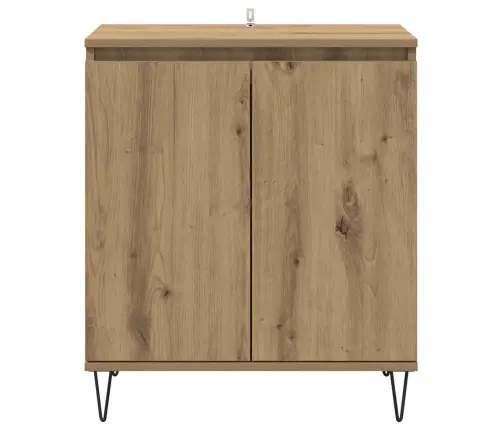 Puse Artisānā Ozols 60 X 35 X 70 Cm Inženierijas Koks Vidaxl