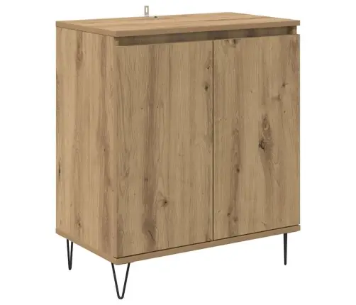 Puse Artisānā Ozols 60 X 35 X 70 Cm Inženierijas Koks Vidaxl