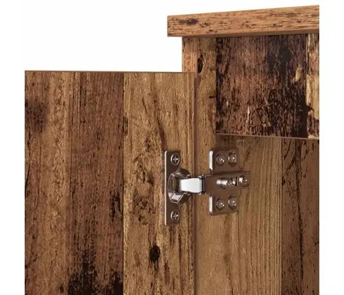 Puse Vecs Koks 60 X 35 X 70 Cm Inženierijas Koks Vidaxl