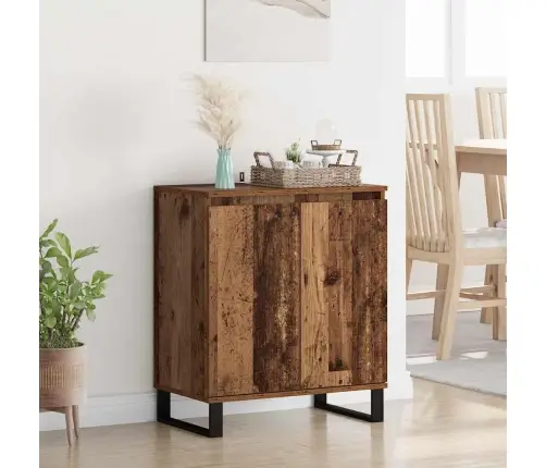 Puse Vecs Koks 60 X 35 X 70 Cm Inženierijas Koks Vidaxl