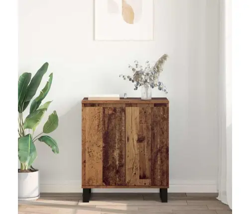 Puse Vecs Koks 60 X 35 X 70 Cm Inženierijas Koks Vidaxl