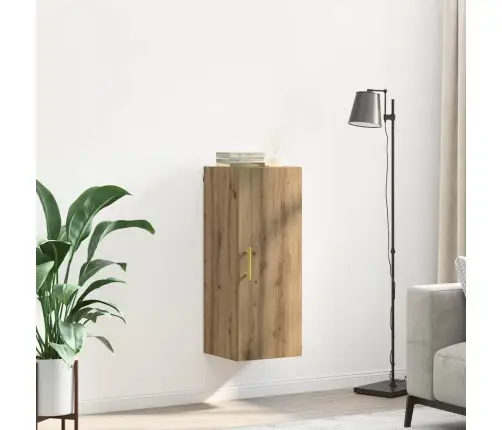 Sienas Skapis Artisānā Ozols 34,5 X 34 X 90 Cm Vidaxl