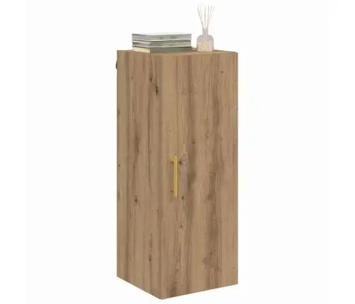 Sienas Skapis Artisānā Ozols 34,5 X 34 X 90 Cm Vidaxl