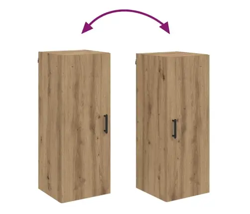 Sienas Skapis Artisānā Ozols 34,5 X 34 X 90 Cm Vidaxl