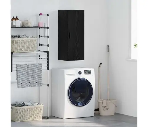 Pakabinama Spintelė Juodas Ąžuolas 34,5 X 34 X 90 Cm