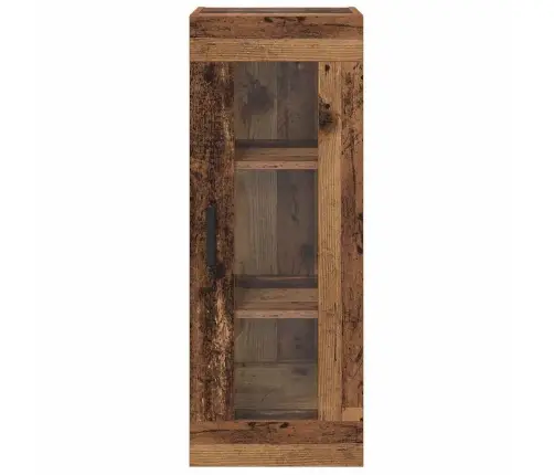 Sienas Skapis Vecs Koks 34,5 X 34 X 90 Cm Vidaxl
