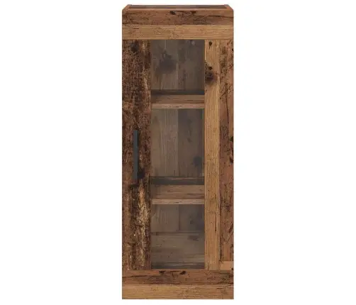 Sienas Skapis Vecs Koks 34,5 X 34 X 90 Cm Vidaxl