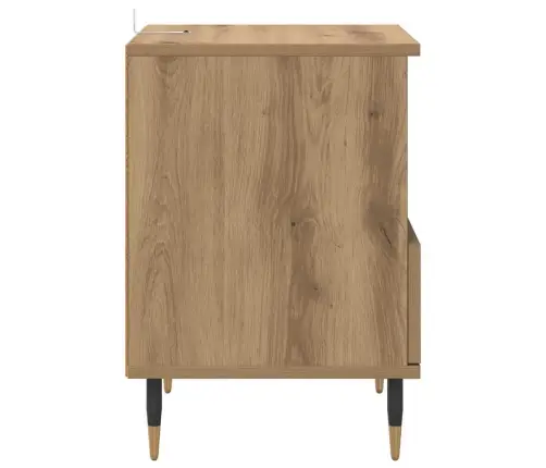 Nakts Skapītis 2 Pcs Amatnieku Ozola 40 X 35 X 50 Cm Vidaxl