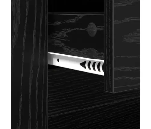 Kohvilaud Sahtliga Must Tamm 102 X 44,5 X 50 Cm Tehispuit