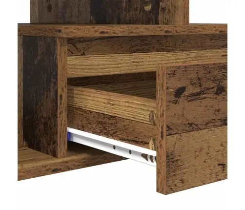 Kafijas Galdiņš Vecs Koks 90 X 49 X 45 Cm Inženierijas Koks Vidaxl