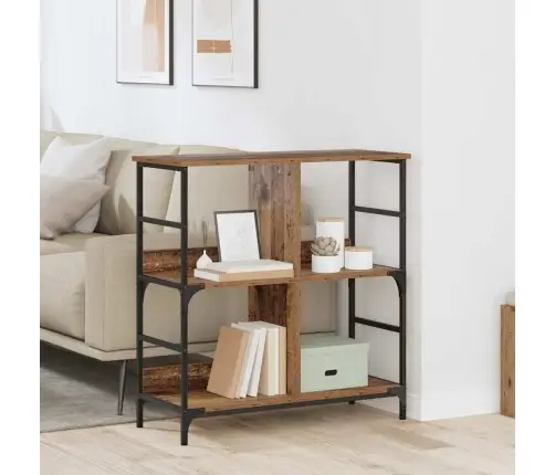 Raamatukapp Vana Puit 78.5 X 33 X 82 Cm Tehispuit