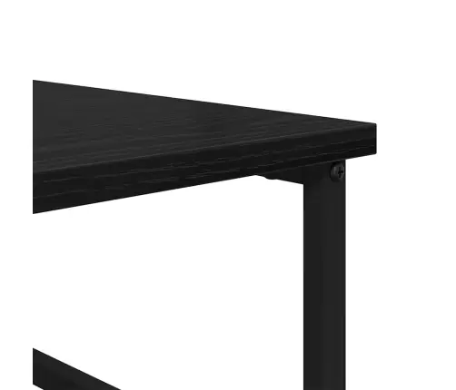 Knygų Lentyna Juodas Ąžuolas 50 X 33 X 153 Cm Apdirbta Mediena