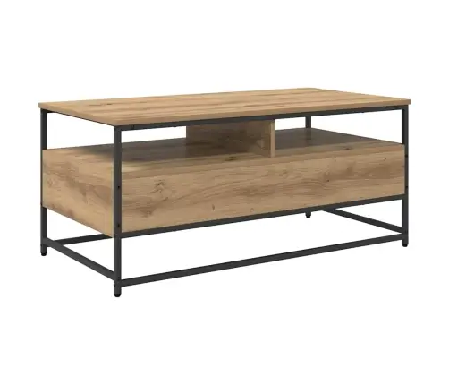 Kavos Staliukas Su Stalčių Artisano Ąžuolo 100 X 51 X 45 Cm Kavos Staliukas Su Stalčių Artisano Ąžuolo 100 X 51 X 45 Cm