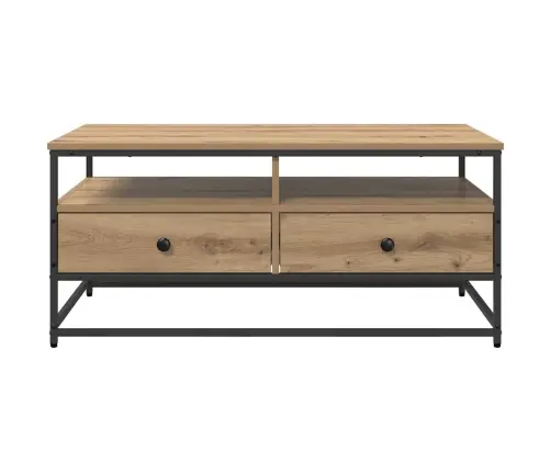 Kavos Staliukas Su Stalčių Artisano Ąžuolo 100 X 51 X 45 Cm Kavos Staliukas Su Stalčių Artisano Ąžuolo 100 X 51 X 45 Cm