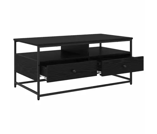 Kavos Staliukas Su Stalčių Juodas Ąžuolas 100 X 51 X 45 Cm