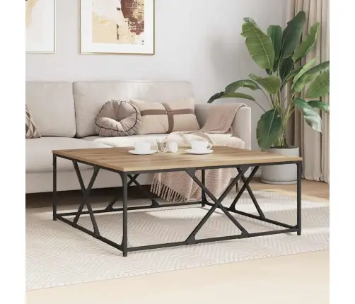 Kavos Staliukas Artisano Ąžuolo 100 X 100 X 40 Cm Kavos Staliukas Artisano Ąžuolo 100 X 100 X 40 Cm