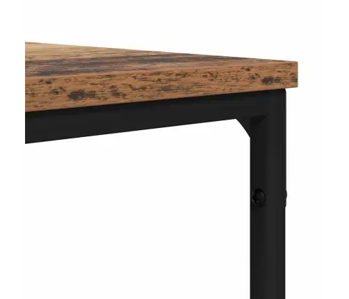 Kafijas Galdiņš Vecs Koks 70 X 70 X 30 Cm Inženierijas Koks Vidaxl