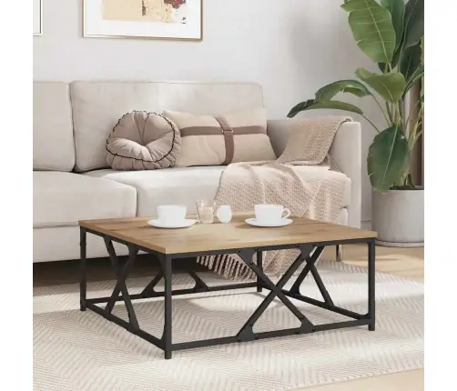 Kafijas Galdiņš Amatnieku Ozola 70 X 70 X 30 Cm Vidaxl