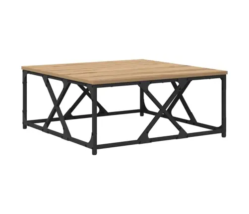 Kafijas Galdiņš Amatnieku Ozola 70 X 70 X 30 Cm Vidaxl