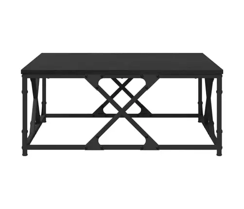 Kavos Staliukas Juoda Ąžuolo 70 X 70 X 30 Cm Apdirbta Mediena Kavos Staliukas Juoda Ąžuolo 70 X 70 X 30 Cm Apdirbta Mediena