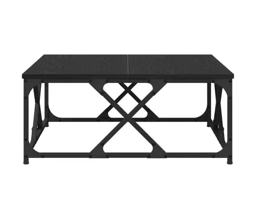 Kavos Staliukas Juoda Ąžuolo 70 X 70 X 30 Cm Apdirbta Mediena Kavos Staliukas Juoda Ąžuolo 70 X 70 X 30 Cm Apdirbta Mediena