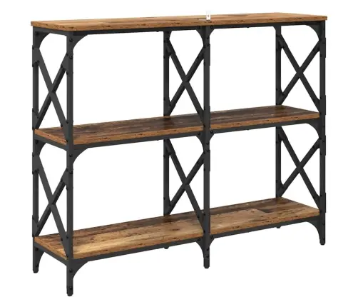 Konsoles Galds Vecs Koks 100 X 28 X 80,5 Cm Inženierijas Koks Vidaxl