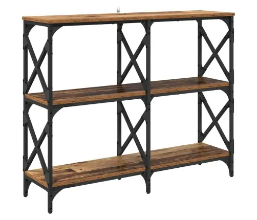 Konsoles Galds Vecs Koks 100 X 28 X 80,5 Cm Inženierijas Koks Vidaxl