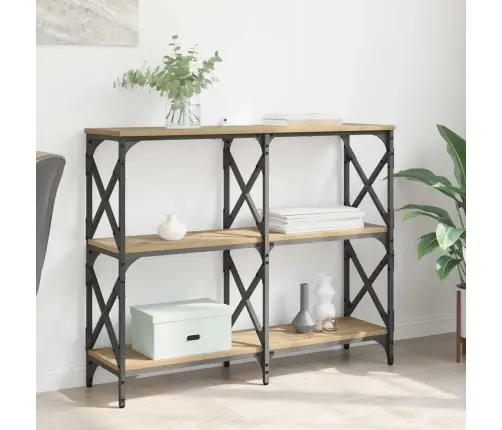 Konsoollaud Käsitööpuu 100 X 28 X 80,5 Cm Tehispuit