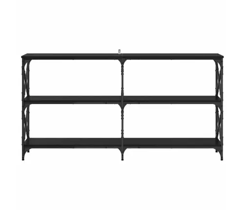 Konsoles Galds Melns Ozols 156 X 28 X 80,5 Cm Inženierijas Koks Vidaxl Konsoles Galds Melns Ozols 156 X 28 X 80,5 Cm Inženierijas Koks Vidaxl