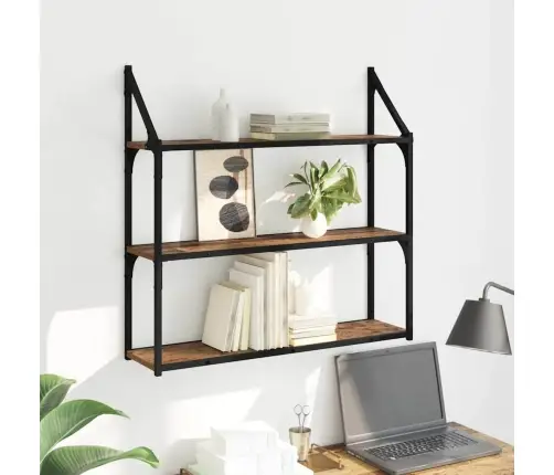 Sieninė Lentyna Su Lentyna Senovinis Medis 80 X 21 X 78,5 Cm