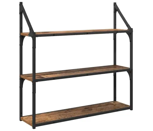 Sieninė Lentyna Su Lentyna Senovinis Medis 80 X 21 X 78,5 Cm