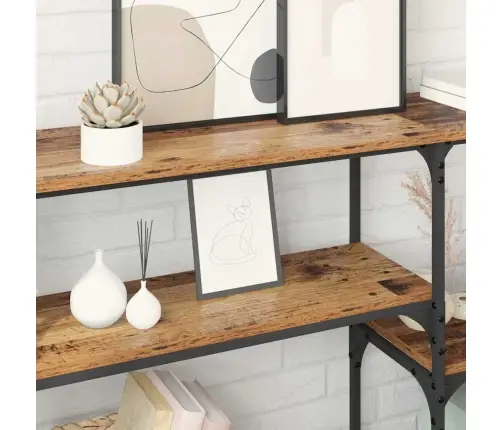 Konsoles Galds Vecs Koks 150 X 29 X 76.5 Cm Inženierijas Koks Vidaxl