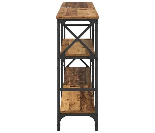 Konsoles Galds Vecs Koks 150 X 29 X 76.5 Cm Inženierijas Koks Vidaxl